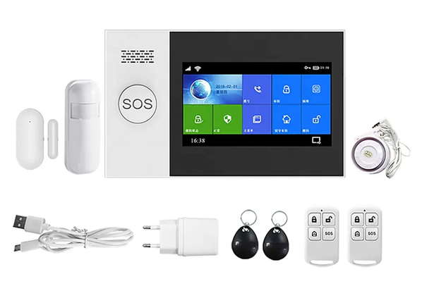 PGST PG-107 4G WiFi/GSM vezeték nélküli riasztó