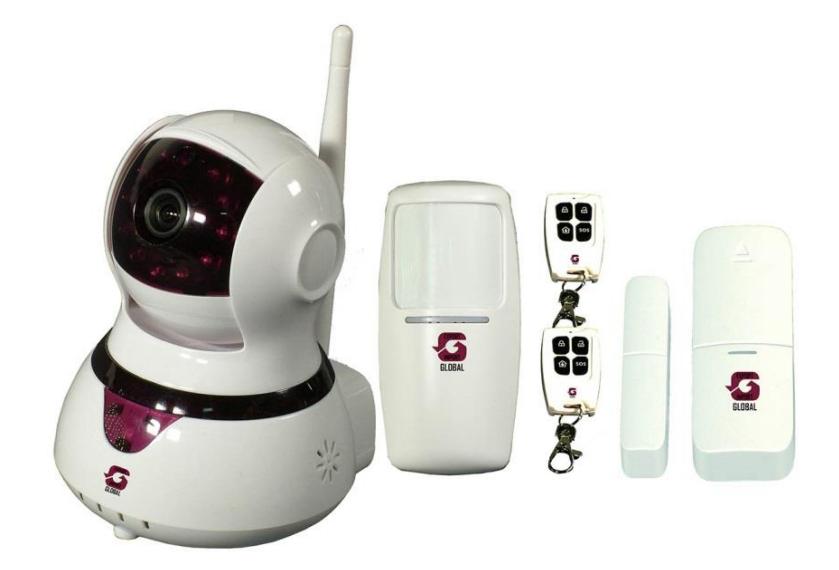 Internetes lakásriasztó WIPC1A